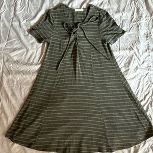 Striped flowy dress